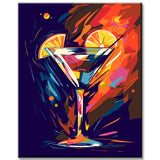 Martini - Paint by Numbers
