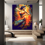 Latin Dancer - Painting by Numbers