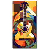Guitar Melody Painting by Numbers
