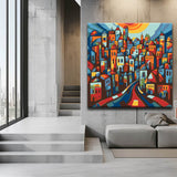 Painting by numbers: creative city portrait