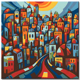 Painting by Numbers Creative City Portrait