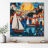 Mediterranean Country Painting by Numbers