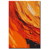 Painting by Numbers: Vibrant texture using spatula technique