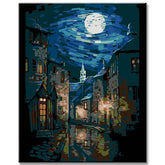 Dreamy Seascape - Painting by Numbers