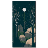 Night Forest Pattern - Painting by Numbers