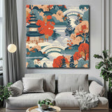 Painting by Numbers Japanese Garden Flowers