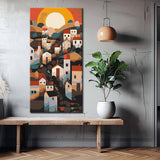 Paint by Numbers Sunrise City Painting