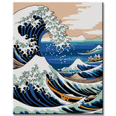 The Giant Wave of Kanagawa - Painting by Numbers