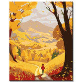 Painting by Numbers Golden Autumn