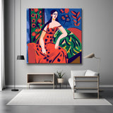 Modern Woman in J - Painting by Numbers