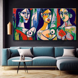 Paris Girls Painting by Numbers