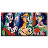 Paris Girls Painting by Numbers