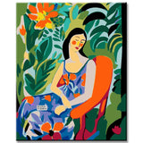 Fauvism Style Canvas ArtVibrant Still Life for Your Picture Wall 4-Panel