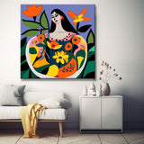 Matisse style art - paint by numbers