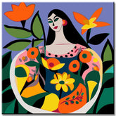 Matisse style art - paint by numbers