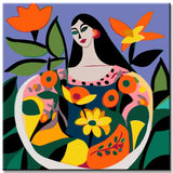 Matisse style art - paint by numbers