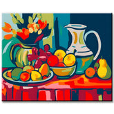Colorful Still Life Matisse Painting by Numbers