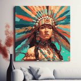 Native American Paint by Numbers