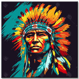 Native North America Paint by Numbers