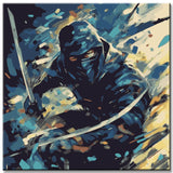 Ninja Fighters I Painting by Numbers