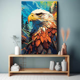 Flying Eagle Portrait Painting by Numbers