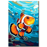 Fish in The Sea Painting by Numbers
