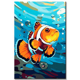 Fish in The Sea Painting by Numbers