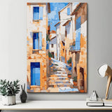 Old Town Spain Painting by Numbers