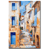 Old Town Spain Painting by Numbers