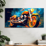 Motorcycle Harley Painting by Numbers
