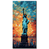 Statue of Liberty New York Painting by Numbers
