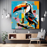 Toucan Bird Painting by Numbers