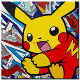Pikachu Pokemon Children's Motif Painting by Numbers