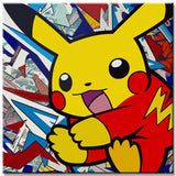 Pikachu Pokemon Children's Motif Painting by Numbers