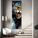 Snow Cat Painting by Numbers I