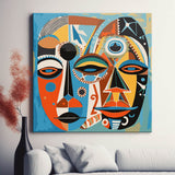 Masks Africa Paint by Numbers