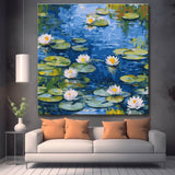 Water Lilies Painting by Numbers
