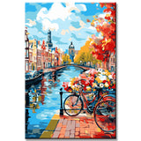Canals Holland Paint by Numbers