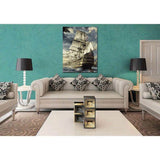 Painting by numbers windjammer