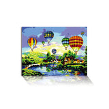 Paint by Numbers for Adults Balloons in The Sky