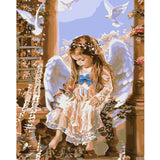 Painting by Numbers for Adults Angels with Doves