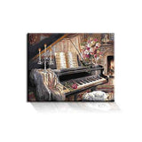 Painting by Numbers Piano Pictures