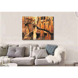 Painting by Numbers for Adults Canal Netherlands
