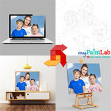 Production Process for Personalized Paint by Numbers: