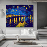 Painting by Numbers Van Gogh Starry Night Over The Rhone