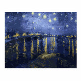 Painting by Numbers Van Gogh Starry Night Over The Rhone