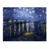 Painting by Numbers Van Gogh Starry Night Over The Rhone