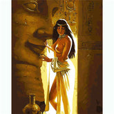 Painting by Numbers Nude Woman in The Temple
