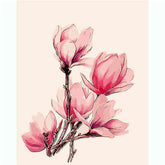 Pictures Painting by Numbers Flower Branch