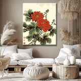 Paint by numbers flowers